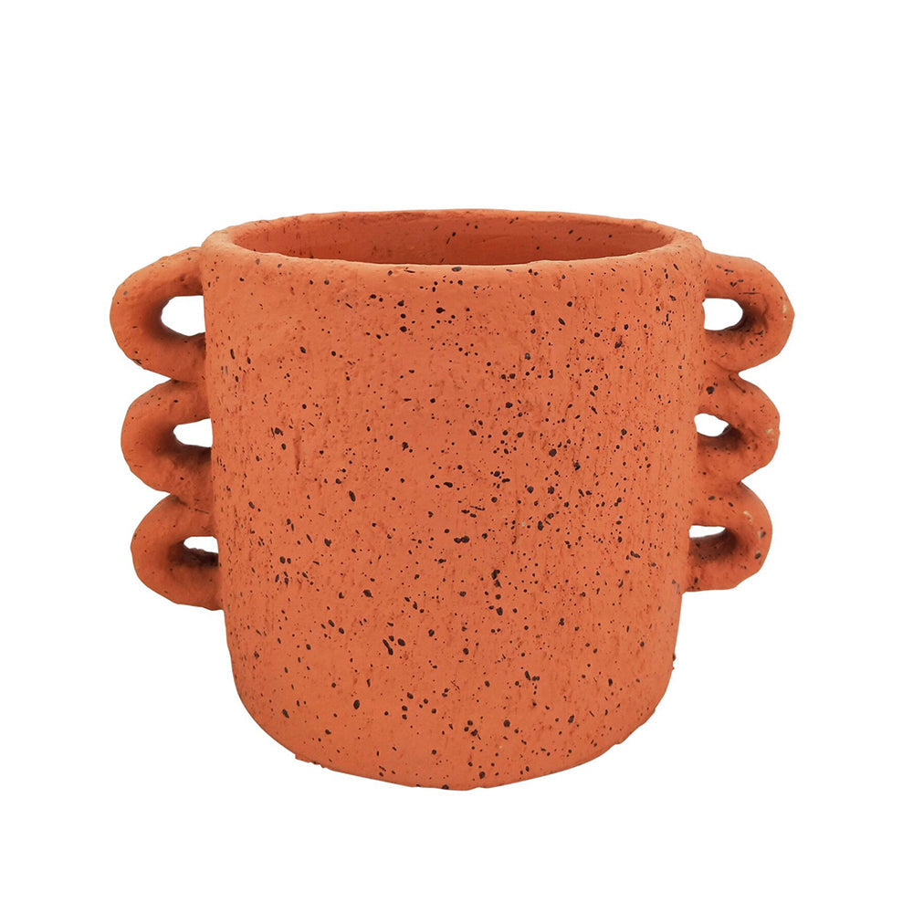 Urban Dayze Concrete 20cm Planter Pot Small - Sienna (4 Pack) — image 2