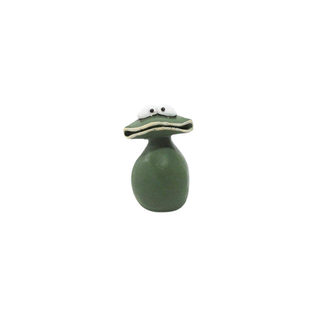 Urban Concrete 11.5cm Frog Ornament Figurine Home Tabletop Decor Small Green (2 Pack) — image 2