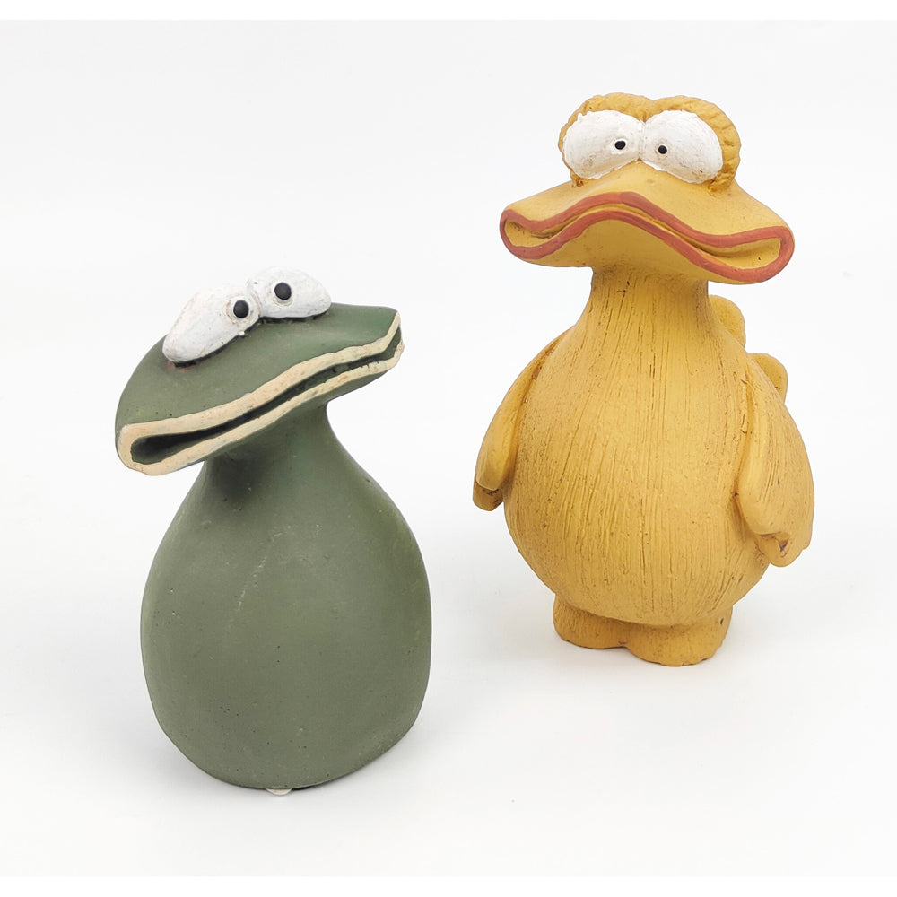 Urban Concrete 11.5cm Frog Ornament Figurine Home Tabletop Decor Small Green (2 Pack) — image 3