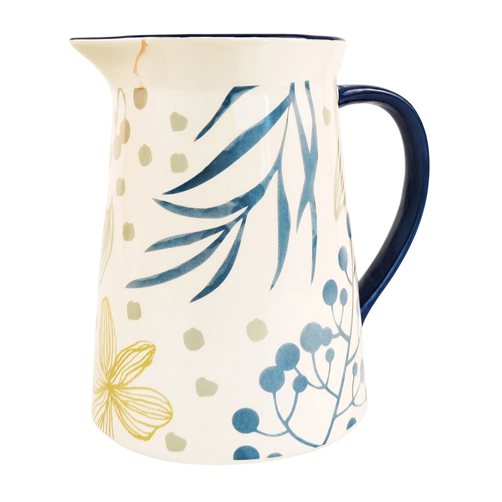 Urban Summer Solstice 16cm Ceramic Mini Jug/Utensil Holder Home/Kitchen Blue