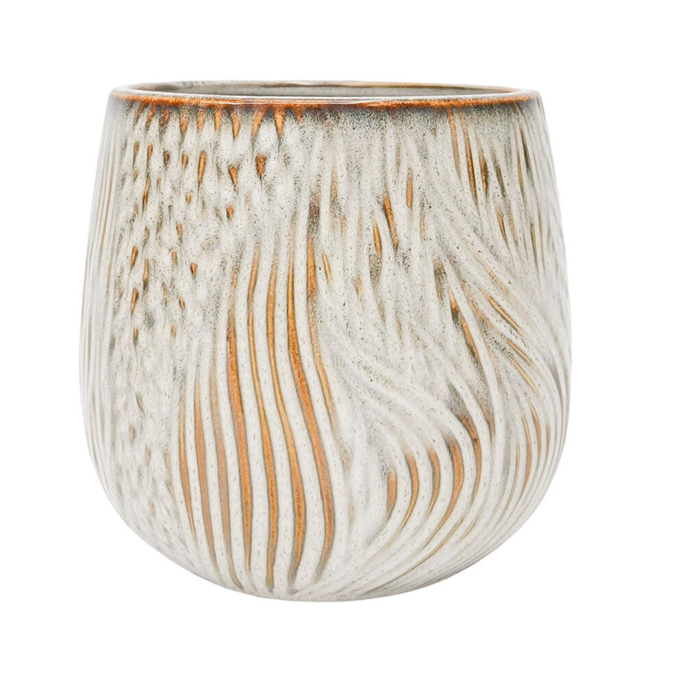 Urban Aria Minimalist Home Garden Decor Plant Pot White Planter Medium 14cm (2 Pack) — image 2