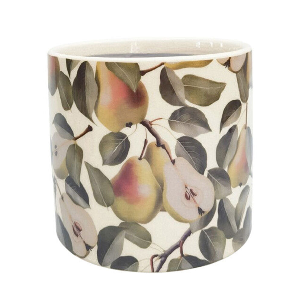 Urban 14x13cm Green Pear Stoneware Outdoor Garden Planter Pot