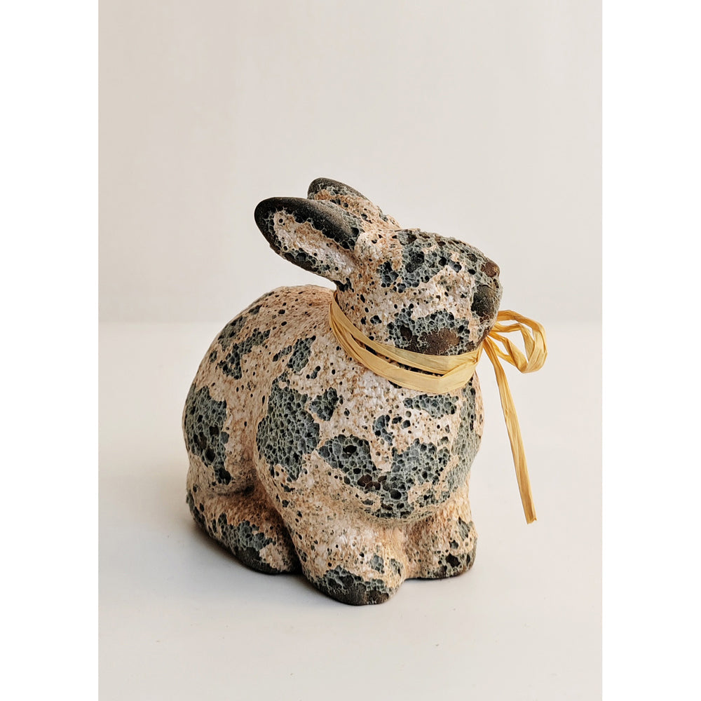 Urban 10.5cm Delphi Bunny Garden Ornament Home Decor Animal Statue Display Grey — image 3