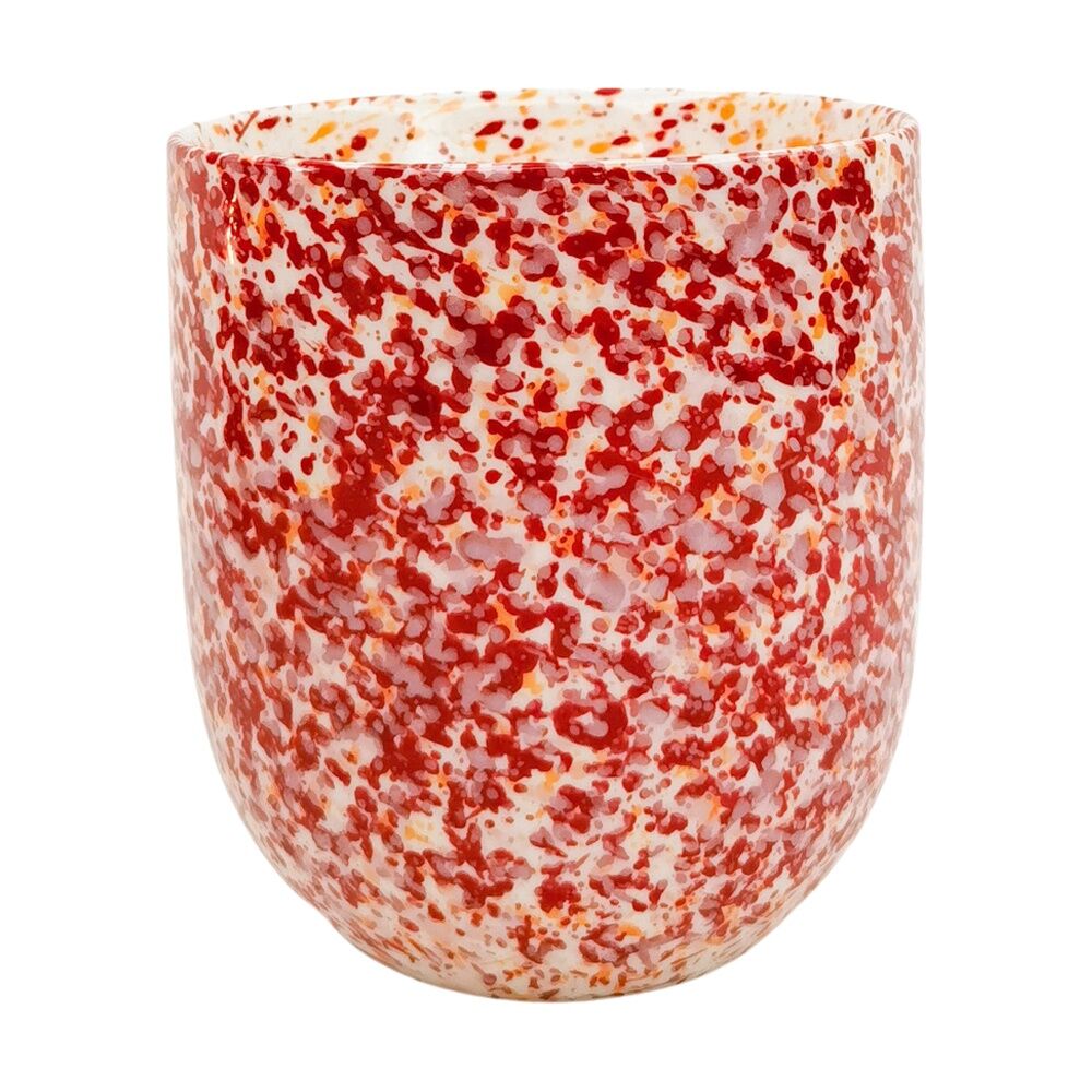 Urban Speckle Planter Pink Red 11cm Home Decorative Outdoor Garden Decor