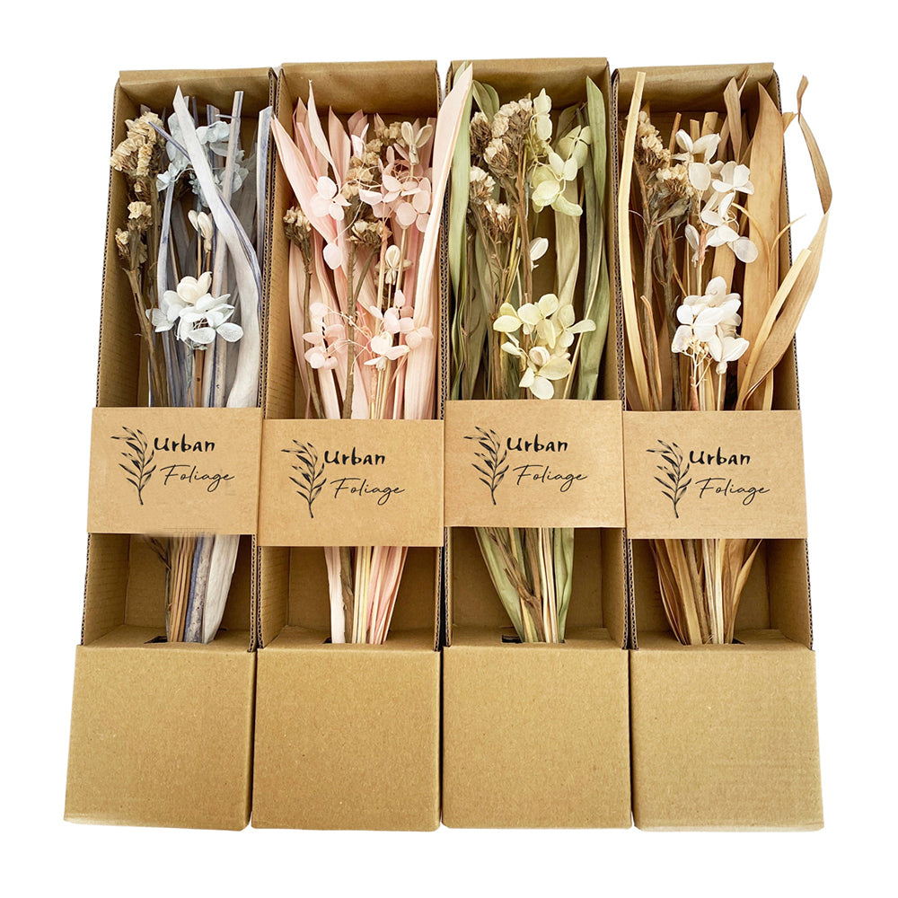 Urban Dried Floral 37cm Boxed Posie Flower Foliage Home/Room Decor Assorted (2 Pack) — image 2