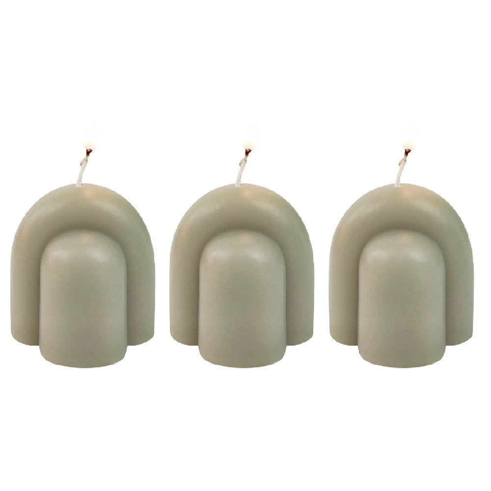 Urban Arch 5.5cm Vanilla Scented Candle Home Fragrance Tabletop Decor Smoke (3 Pack)