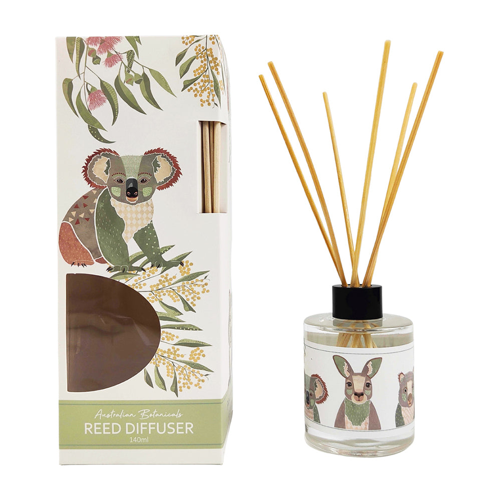 Urban Australian Botanicals Frankie B 140ml Reed Diffuser Fragrance Grey/Green