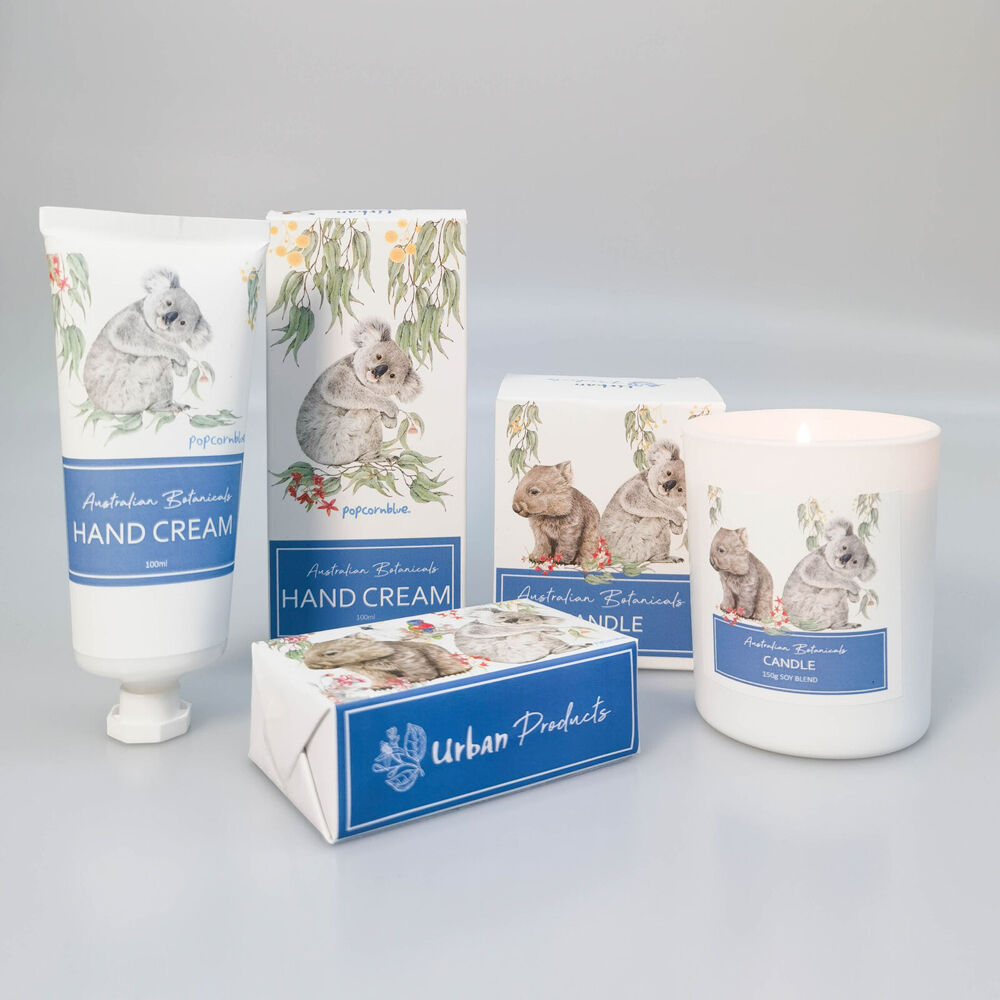 Urban 100g White/Blue Australian Botanicals Popcorn Blue Hand Cream — image 2