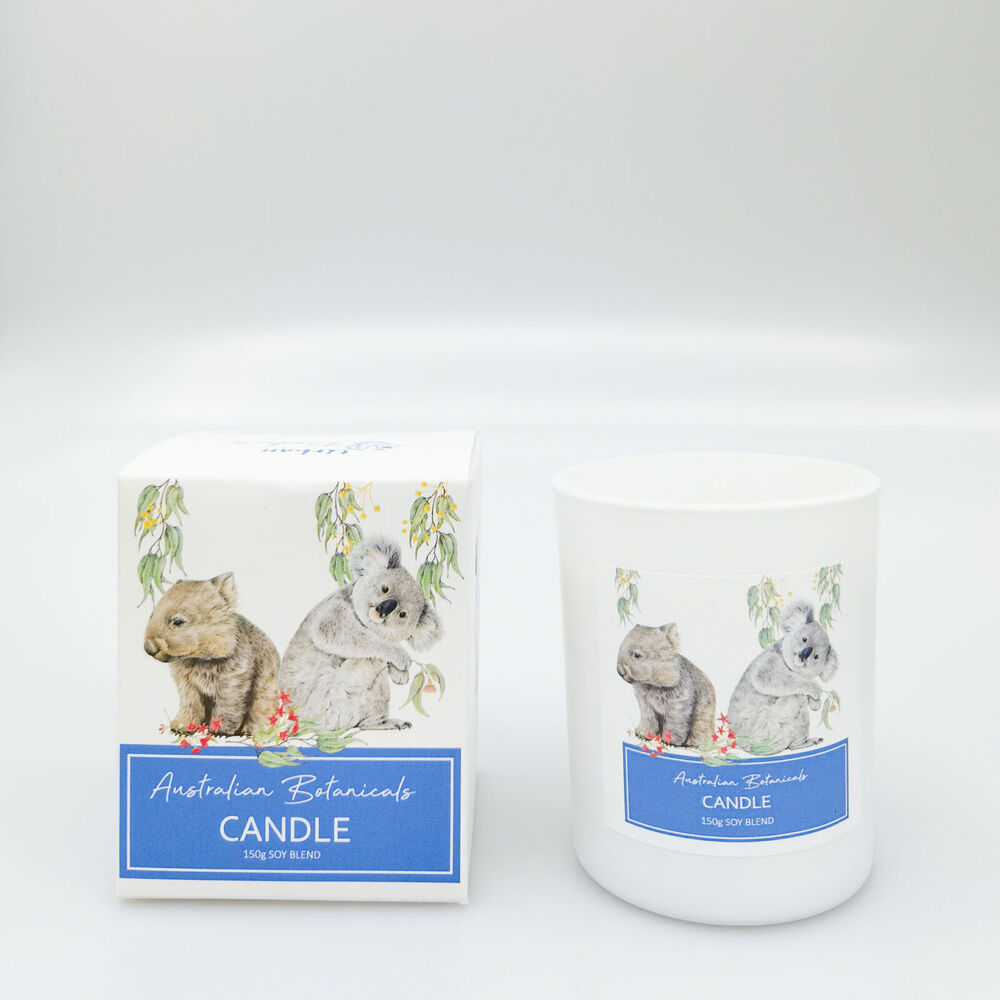 Urban 150g Australian Botanicals Popcorn Blue Soy Blend One-Wick Candle — image 3