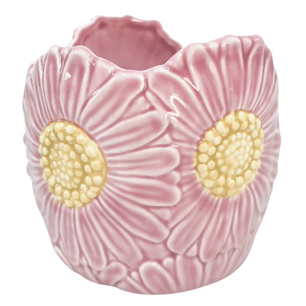 Urban 12x14cm Ceramic Flower Outdoor Garden Planter Pot — Pink