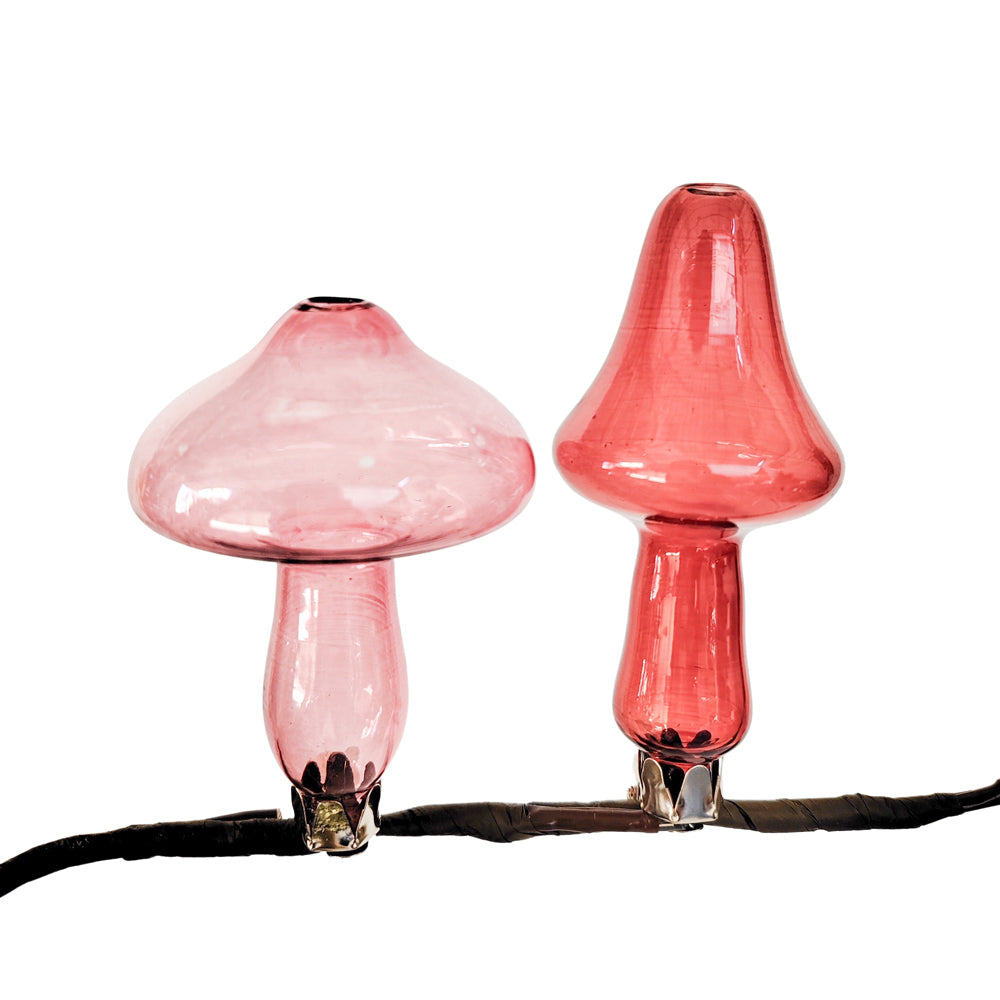 Urban Products Kinkora Toadstool Clip Flower Vases Home Decor Pink (2 Pieces)