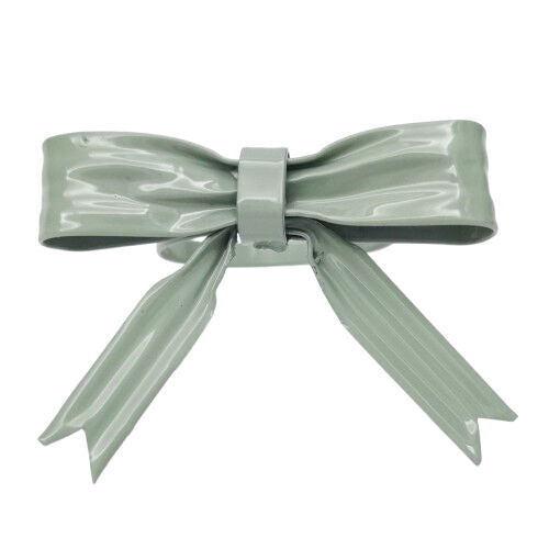 Urban Bow Napkin Metal Ring Home/Kitchen Dinning Table Organiser Sage 6cm