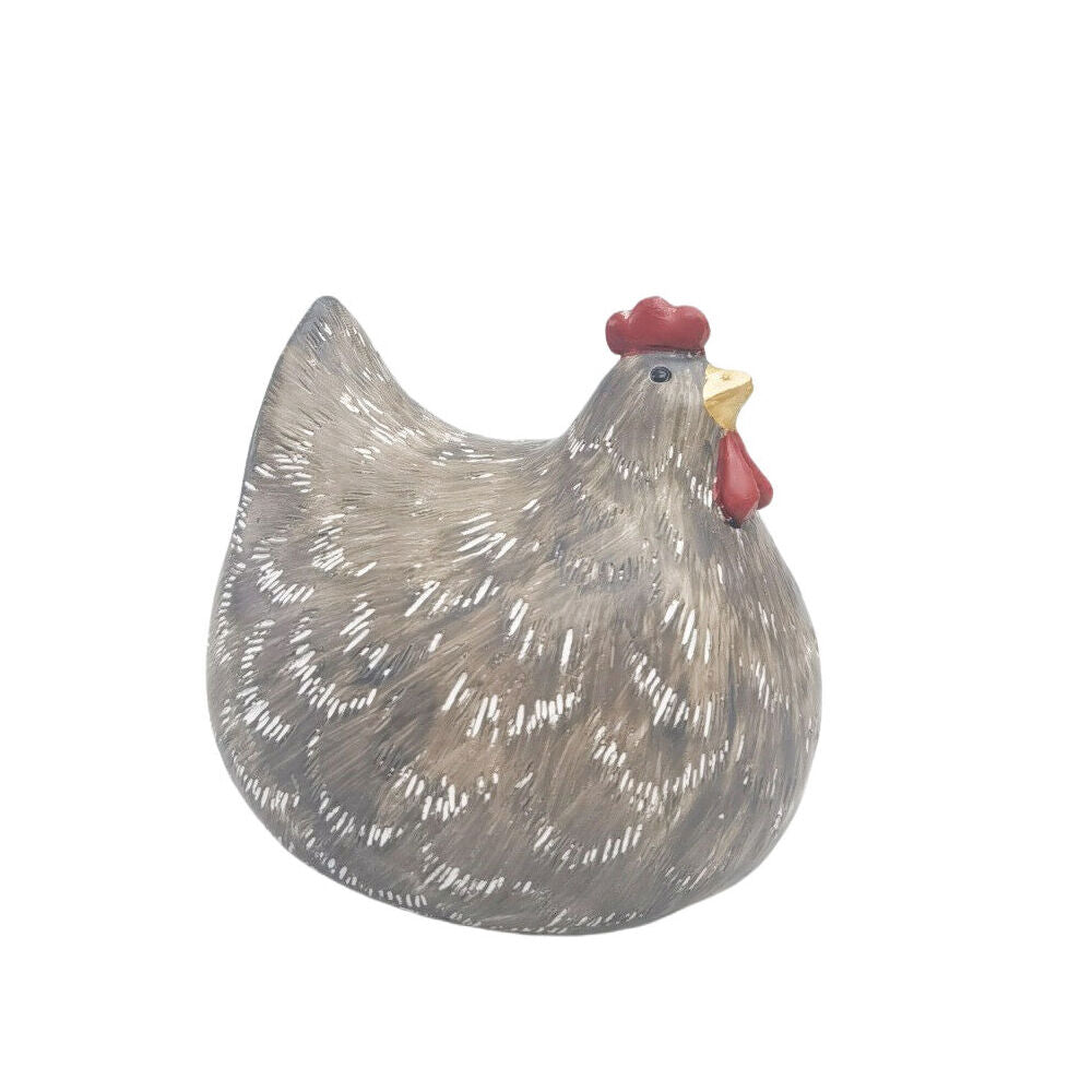 Urban 9cm Brown Chicken Resin Decorative Ornament Statue Small