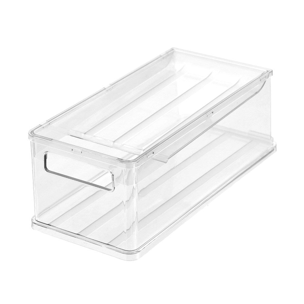 Boxsweden Crystal 2 Tier Refrigerator Caddy Organiser Storage Can Holder 37cm — image 4