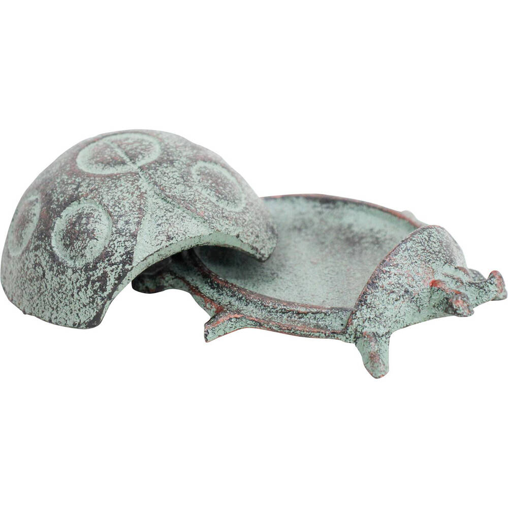 LVD Cast Iron Keyhide Ladybug Home/Garden Decor Key Storage Display 10x4cm — image 2