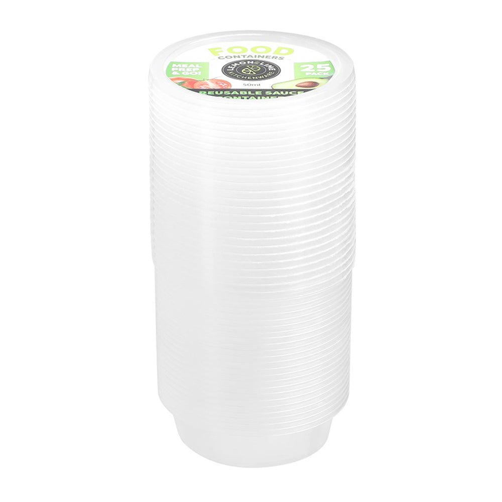 Lemon and Lime Reusable Dipping Sauce Container 50ml Food Serving/Storage (200 Pack) — image 3