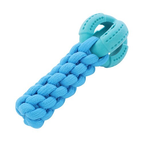 Paws and Claws Paws & Claws Fetch N' Play Ball + Rope Tugger Dog/Pet Toy Assorted 24x10x10cm — image 5