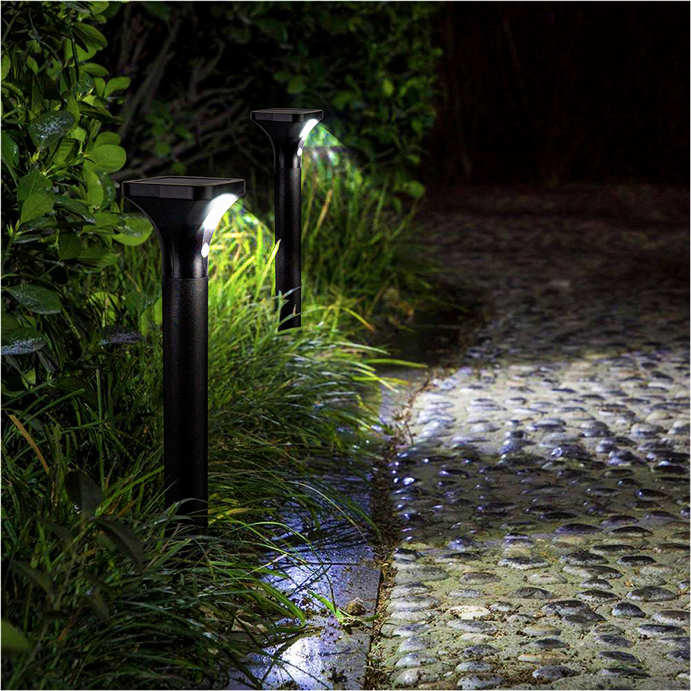 Licht Eco Lighting Licht Solar Powered Sensor Stake Decorative Garden Light White LED 8x52.5cm — image 2