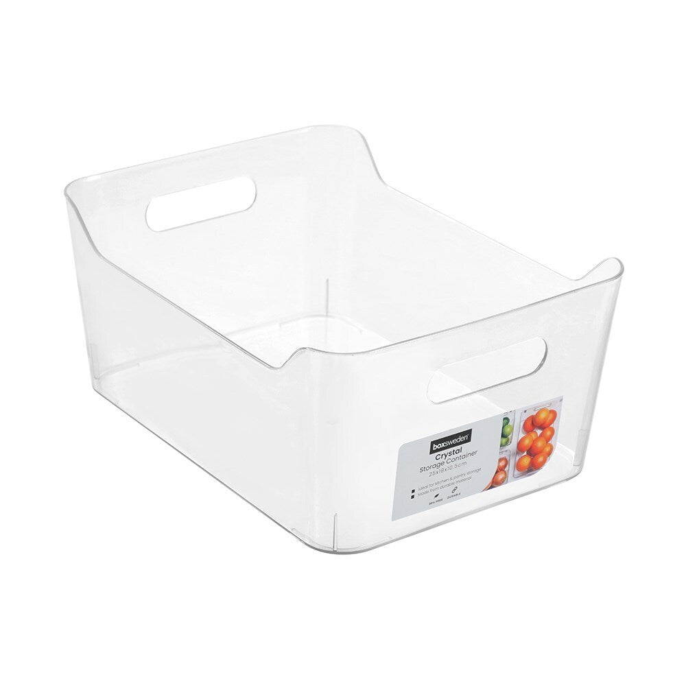 Boxsweden Crystal Food Storage Container 25x18cm Medium - Clear (12 Pack) — image 2