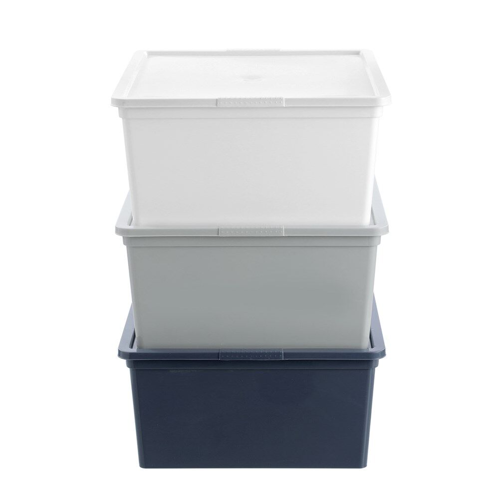 Boxsweden Essentials Organiser Stackable Tub 20L 39.5x34x16.5cm Assorted — image 3