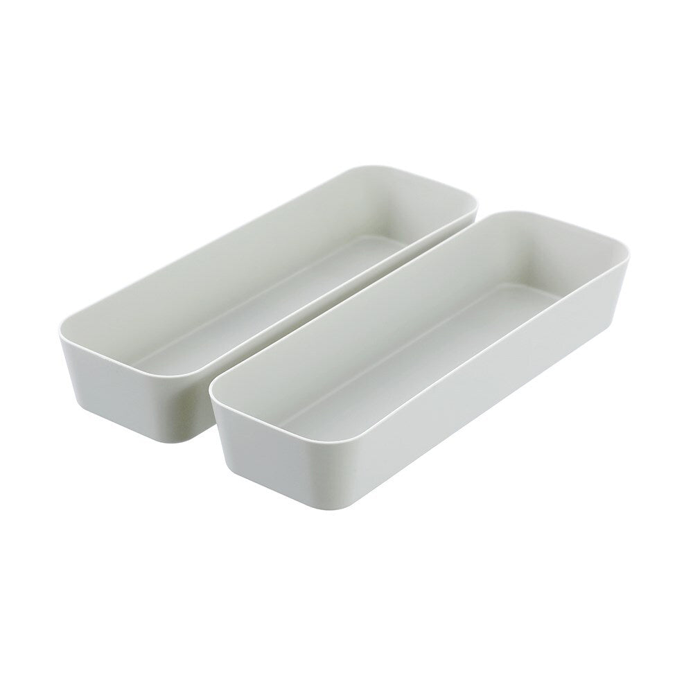 Boxsweden 2PK Boxsweden Essentials 26x8.5cm Sort Tray Organiser Storage Rectangle Asst (12 Pack) — image 7