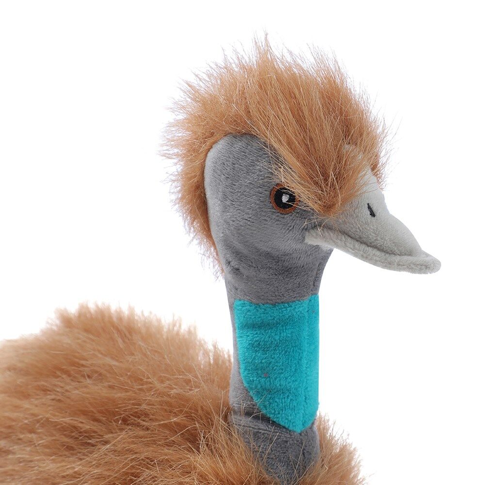 Paws and Claws 30x12x12cm Outback Buddies Emu Sqeauky Plush Dog Toy — image 4