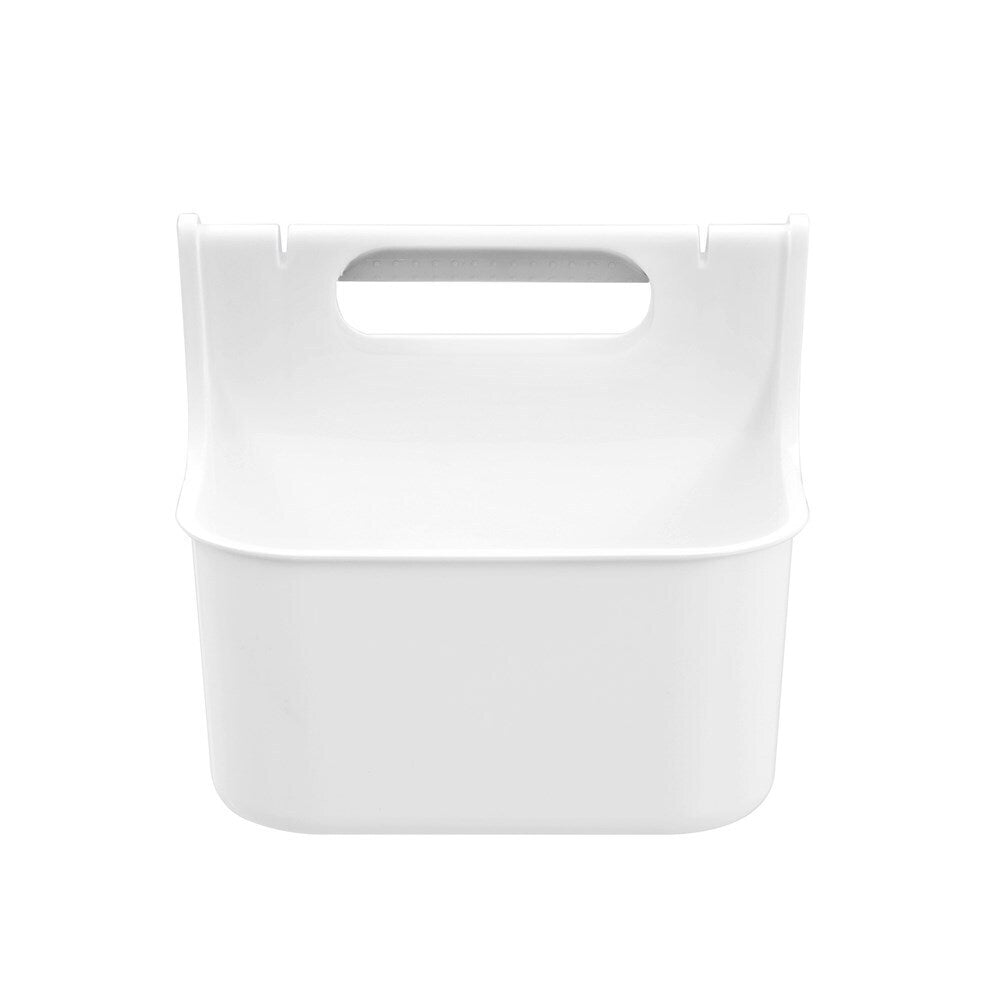 Boxsweden 2-Compartment Bathroom Caddy Storage Organiser Lrg 31x24.5cm White (6 Pack) — image 3