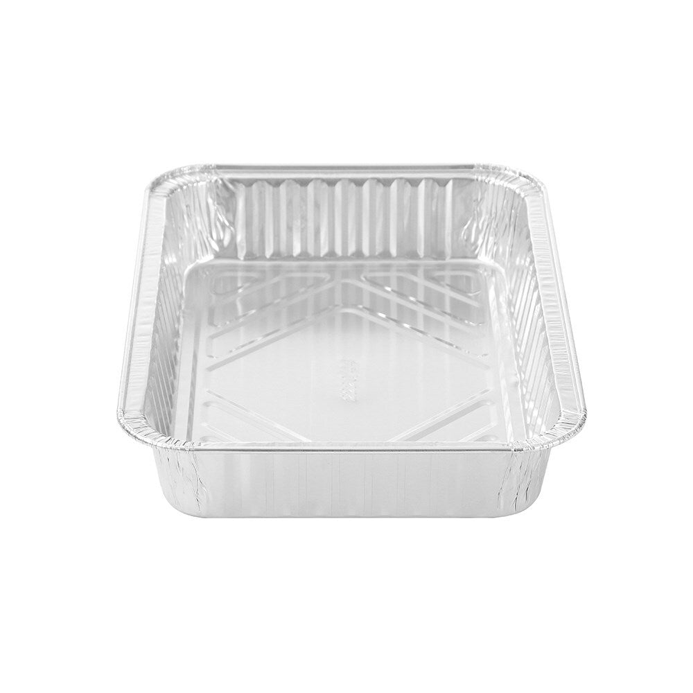 Lemon and Lime Value BBQ Foil Tray Container Rectangle 31.5x21.5cm Silver (60 Pieces) — image 4