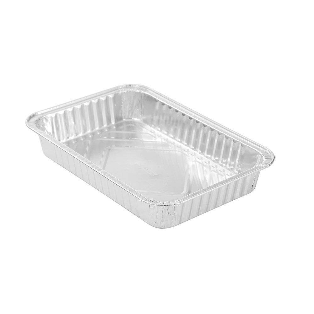 Lemon and Lime Lemon & Lime Value BBQ Foil Tray Container Rectangle 31.5x21.5cm Silver (20 Pieces) — image 4