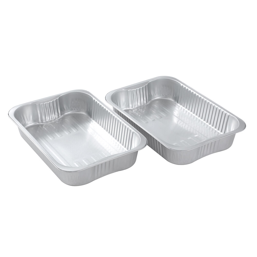 Lemon and Lime Premium Smooth Wall Foil Tray 31x24.5cm - Silver (24 Pieces) — image 6