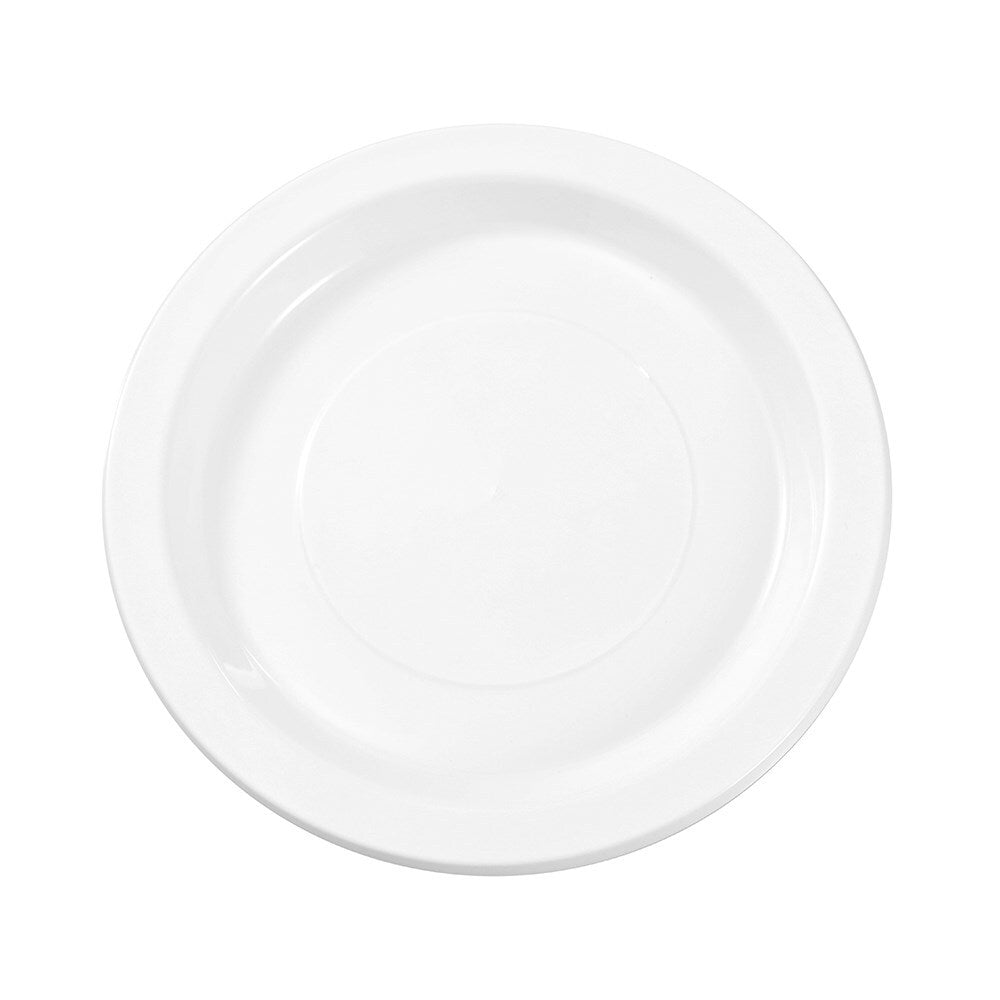 Lemon and Lime Lemon & Lime Reusable Plastic Serving Plate 22.5cm - White (25 Pieces) — image 5