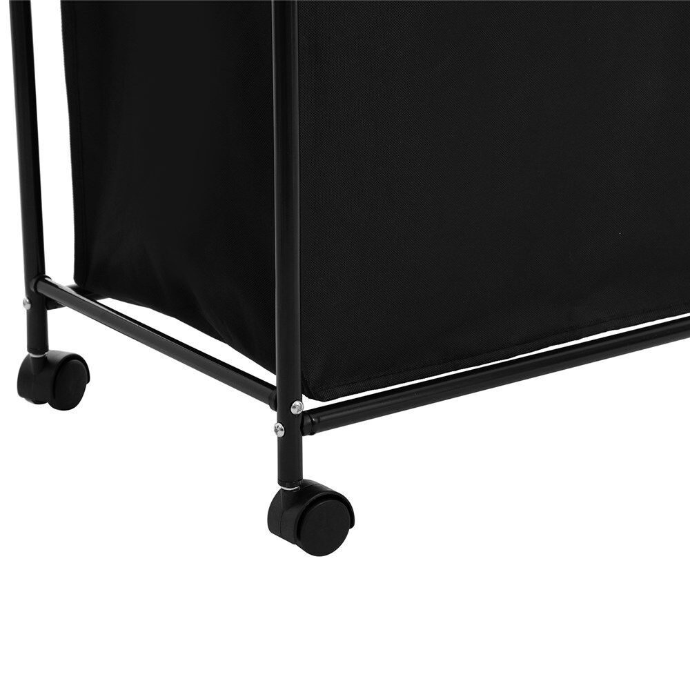 Boxsweden Lightweight Laundry Cart With Wheels 67L 50x33x70cm Assorted (2 Pack) — image 8