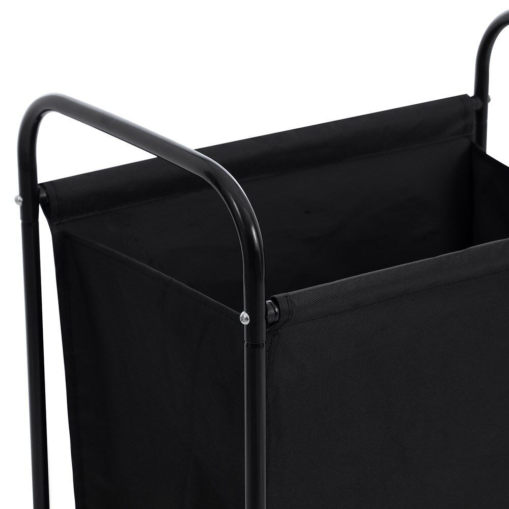 Boxsweden Lightweight Laundry Cart With Wheels 67L 50x33x70cm Assorted (2 Pack) — image 9