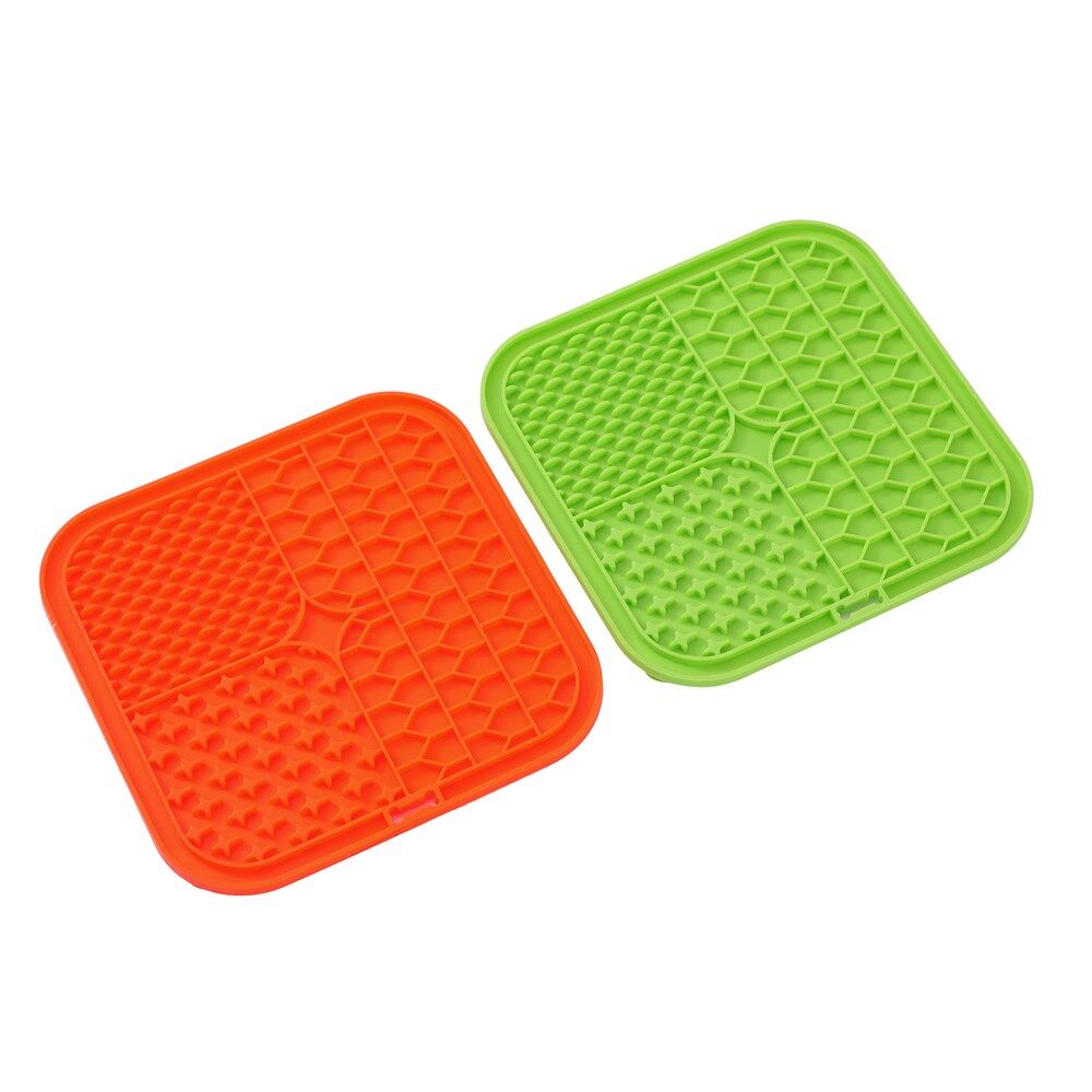 Paws and Claws Paws & Claws Lick Silicone Mat 19.7x19.7x1cm for Cats and Dogs Both Assorted — image 2