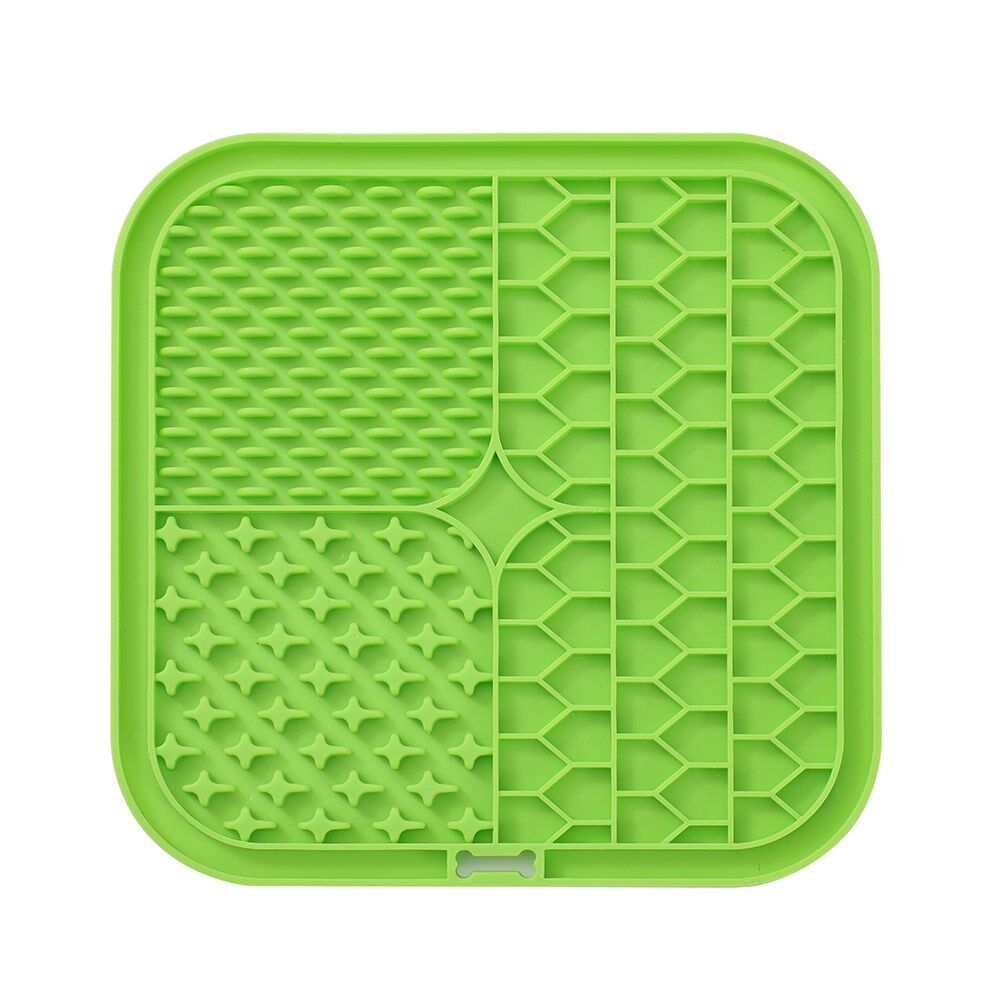 Paws and Claws Paws & Claws Lick Silicone Mat 19.7x19.7x1cm for Cats and Dogs Both Assorted — image 5