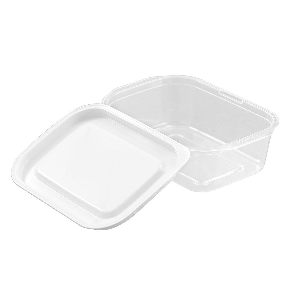 Lemon and Lime 2pc Lemon & Lime Reusable Lunch/Snack Container Portable Rectangular 850ml (6 Pack) — image 6