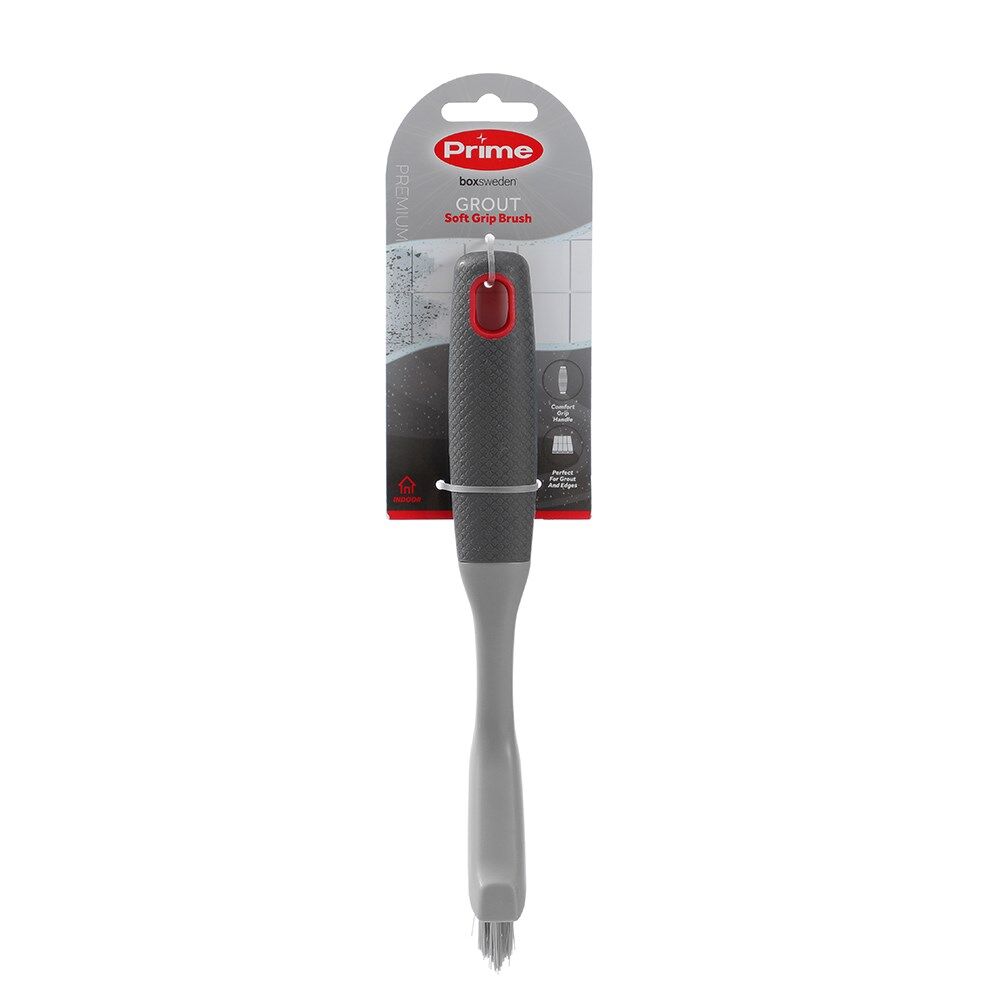 Boxsweden 25cm Essential Prime Indoor Grout Cleaning Brush with Soft Grip