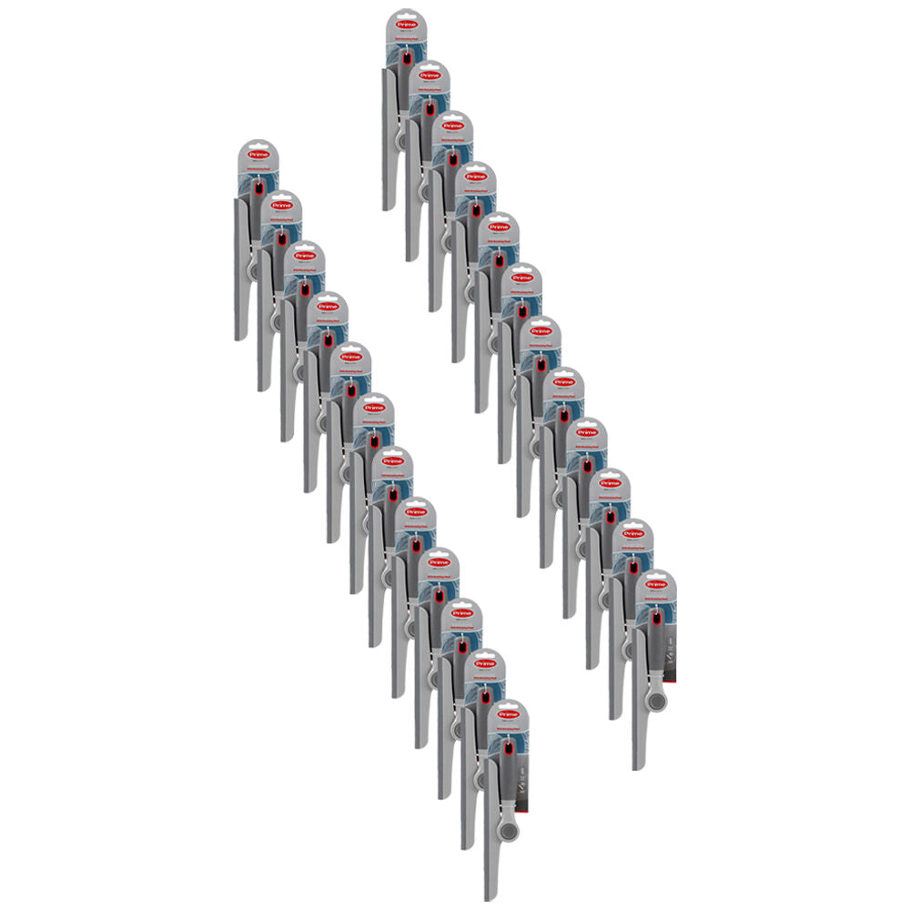 Boxsweden Prime Indoors Cleaning Squeegee w/ Rotating Head & Grip 24cm Grey (24 Pack)