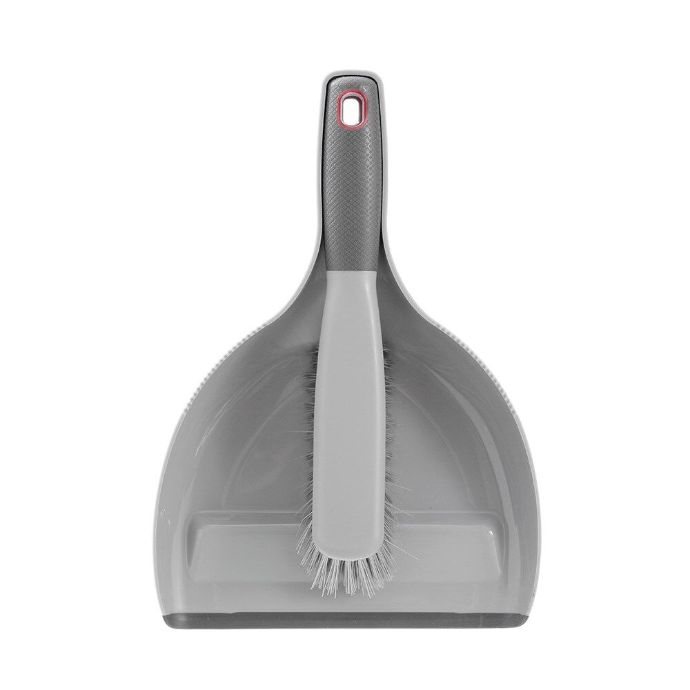 Boxsweden Non-Slip Prime Dustpan and Brush Soft Grip Handle with Rubber Lip — image 3