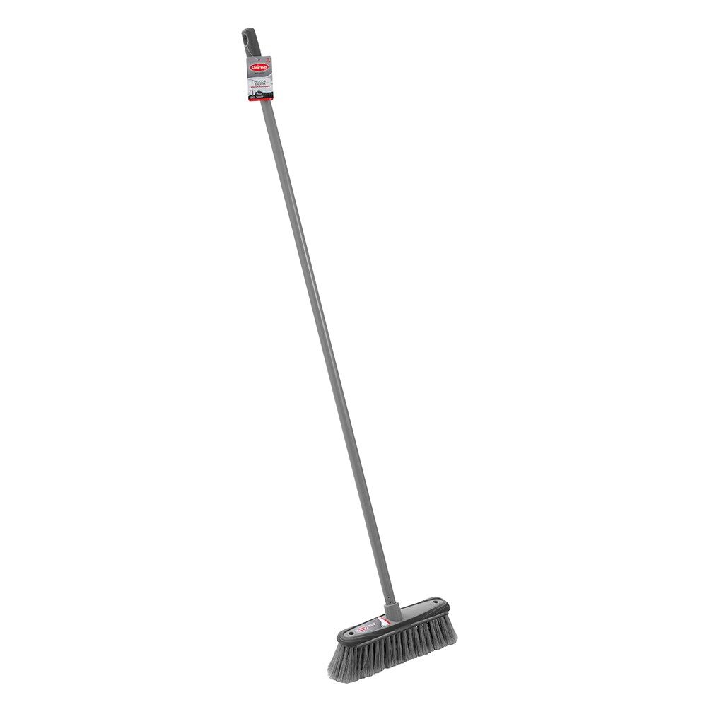 Boxsweden 1.2m Grey Prime Premium Indoor Broom w/ Long Comfort Grip Handle — image 3