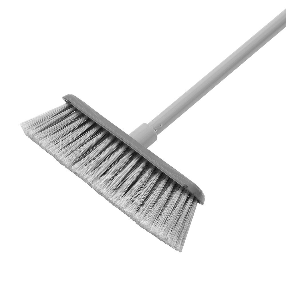 Boxsweden 1.2m Grey Prime Premium Indoor Broom w/ Long Comfort Grip Handle — image 2