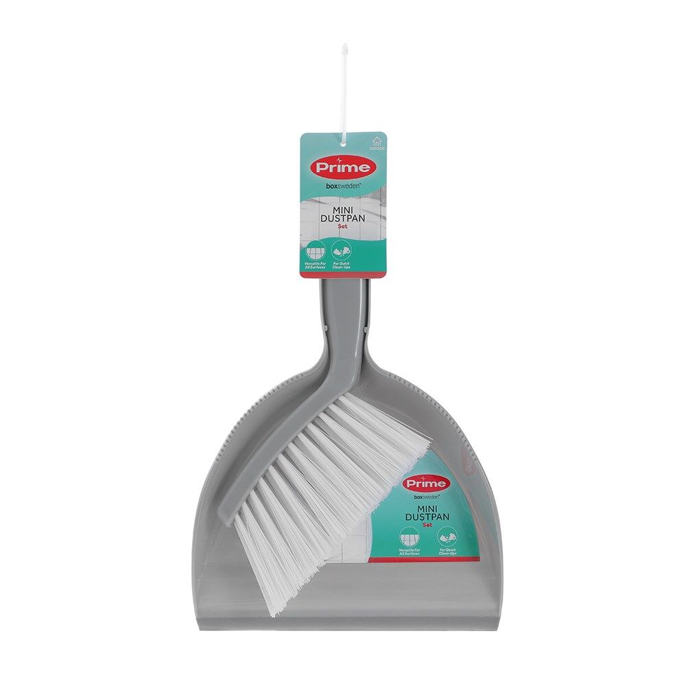 Boxsweden Prime Compact Indoor Dustpan and Snap-in-Brush Set Mini Assorted (4 Pack) — image 5
