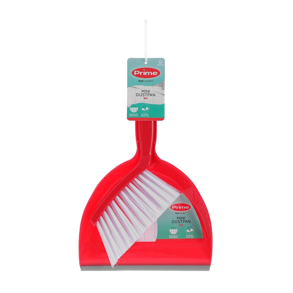 Boxsweden Prime Compact Indoor Dustpan and Snap-in-Brush Set Mini Assorted (4 Pack) — image 8