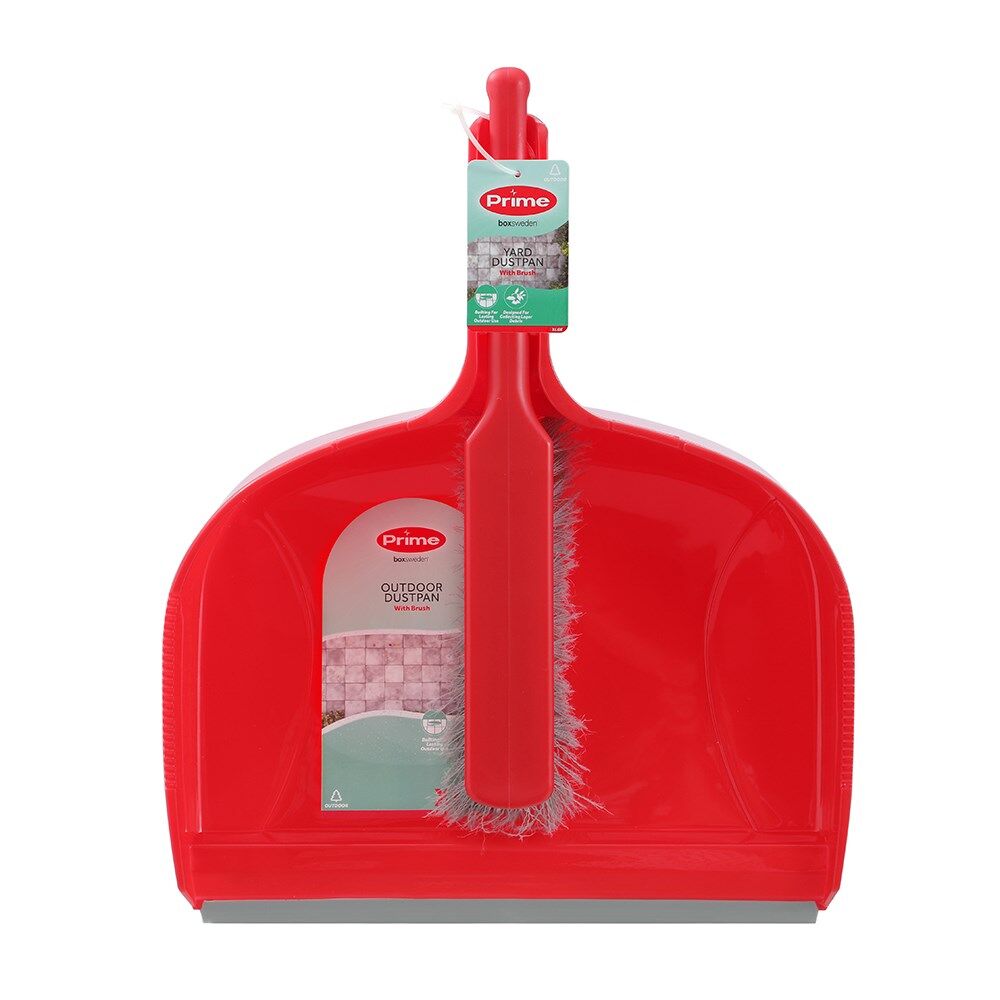Boxsweden Prime Wide Yard Dustpan and Brush Set Extra Large Assorted (4 Pack) — image 7