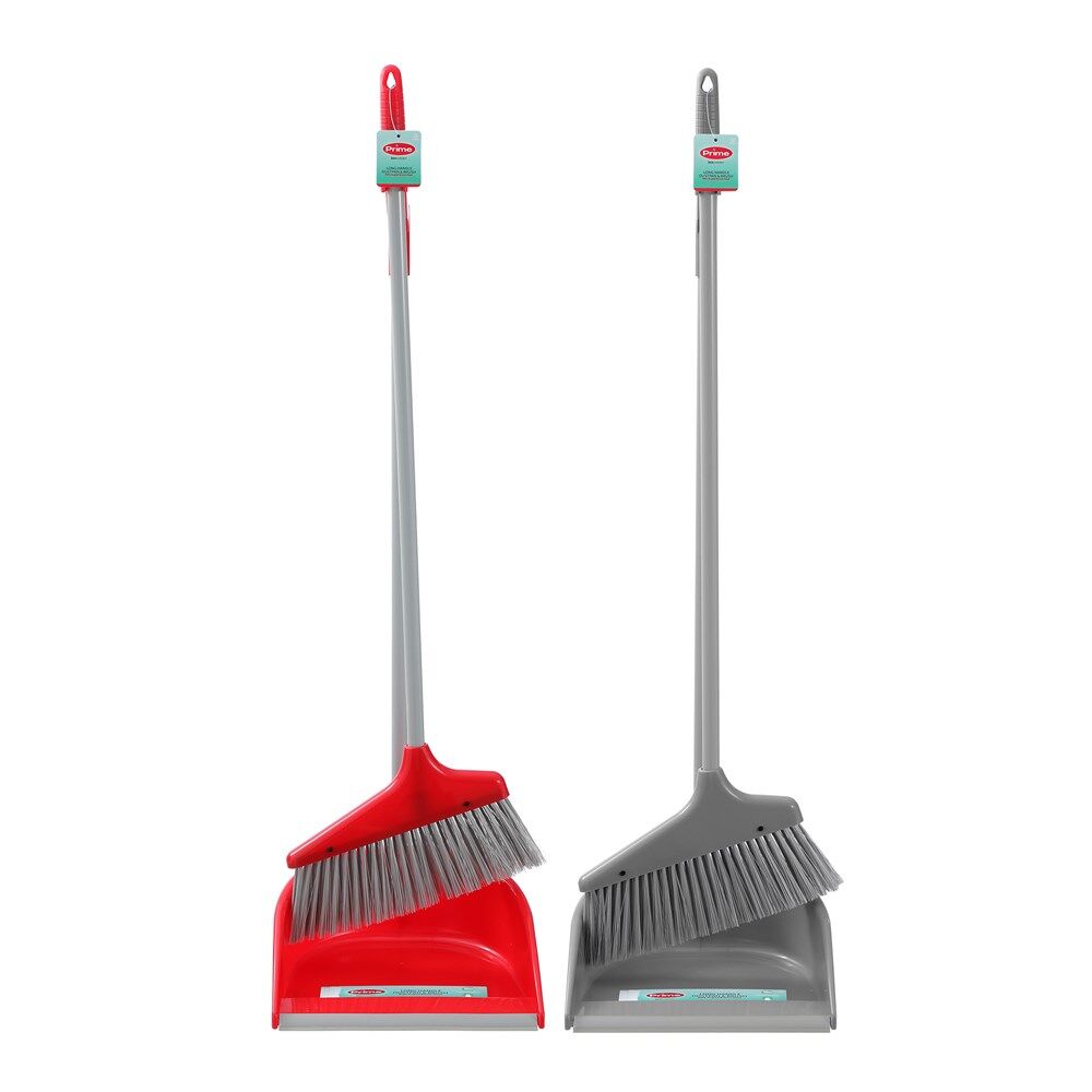 Boxsweden Prime Tall Standing Cleaning Dustpan and Angled Brush Assorted (4 Pack) — image 3