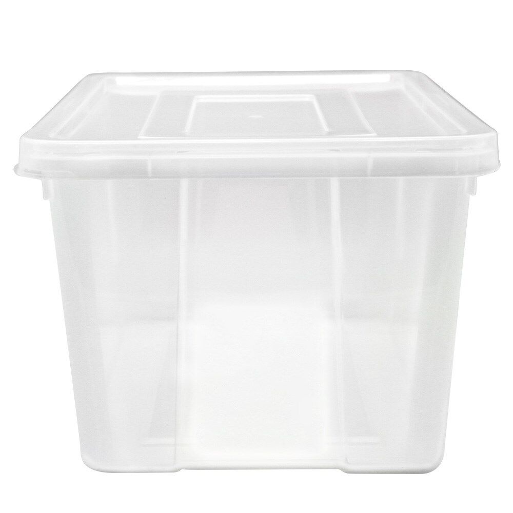 Boxsweden 15L/38x27cm Clear Essentials Heavy Duty Storage Organiser Box/Tub — image 3