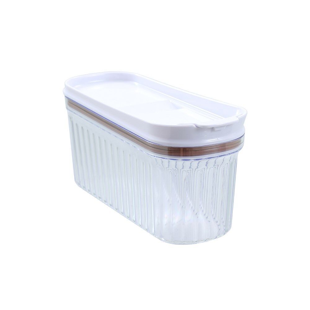 Lemon and Lime Crystal Ribbed Food Dispensing Container 1.5L/22x8x8cm Assrtd (4 Pack) — image 9