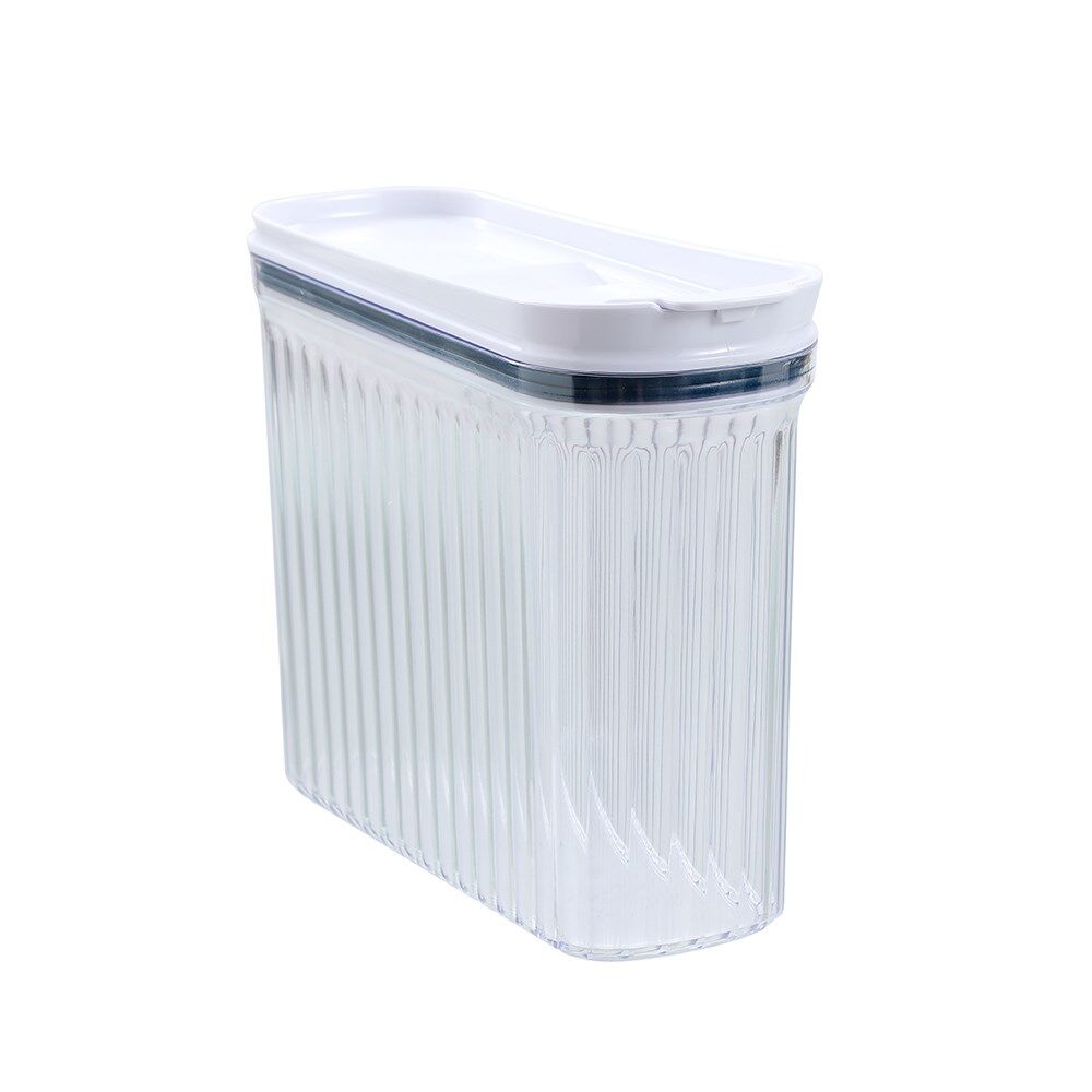 Lemon and Lime 2.7L/22x8x26cm Crystal Ribbed Food Dispensing Container Assorted — image 3