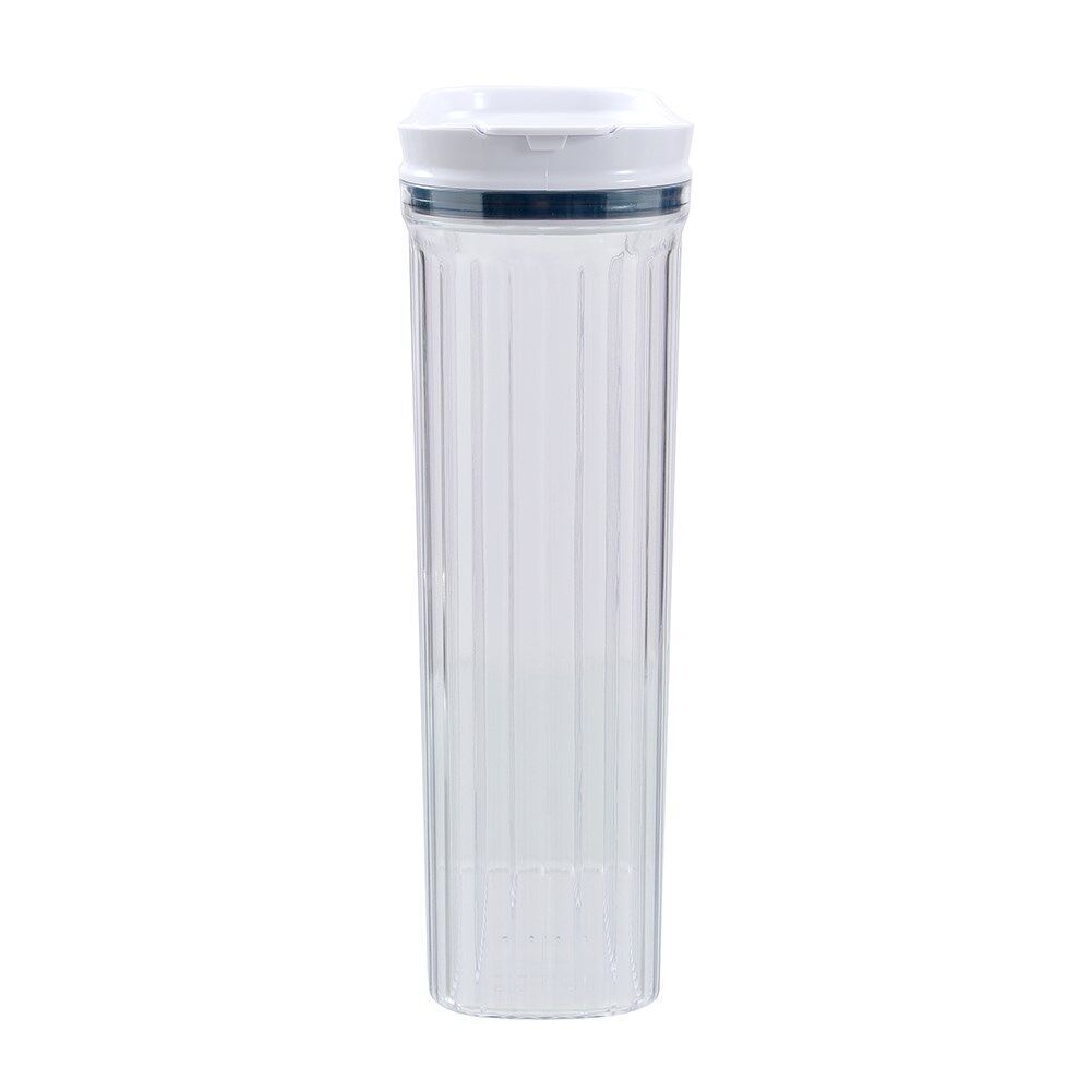 Lemon and Lime Crystal Ribbed Food Dispenser Container 4.4L/22x8x31cm Assrtd (3 Pack) — image 3