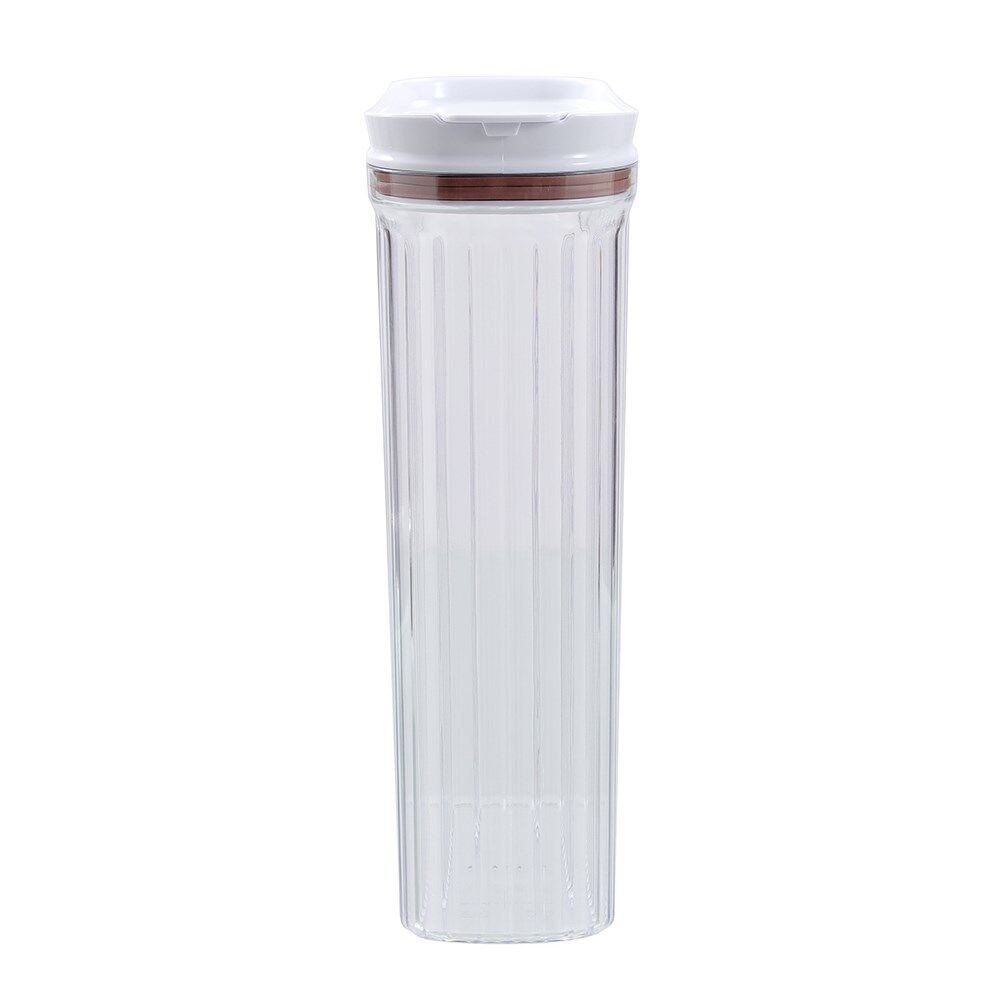 Lemon and Lime Crystal Ribbed Food Dispenser Container 4.4L/22x8x31cm Assrtd (3 Pack) — image 7